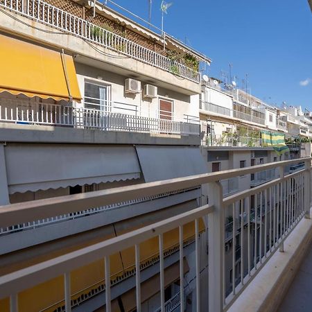 Urban Boho Apartment In Koukaki Athen Exterior foto