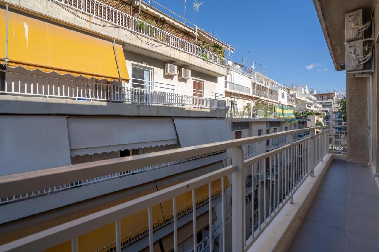Urban Boho Apartment In Koukaki Athen Exterior foto