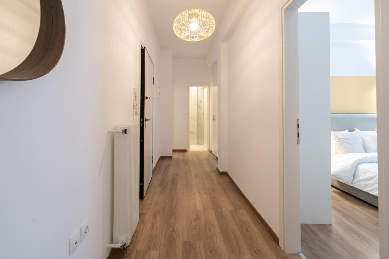 Urban Boho Apartment In Koukaki Athen Exterior foto