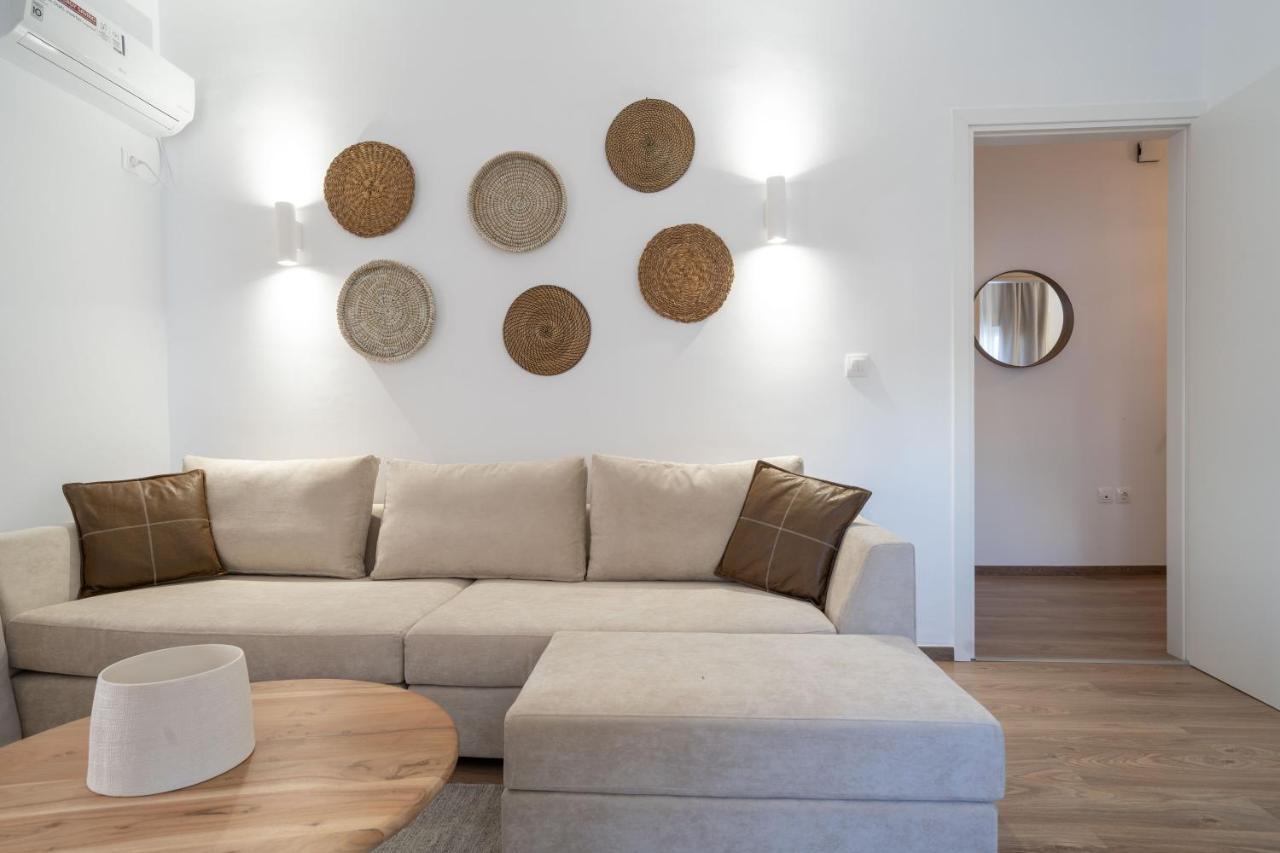 Urban Boho Apartment In Koukaki Athen Exterior foto